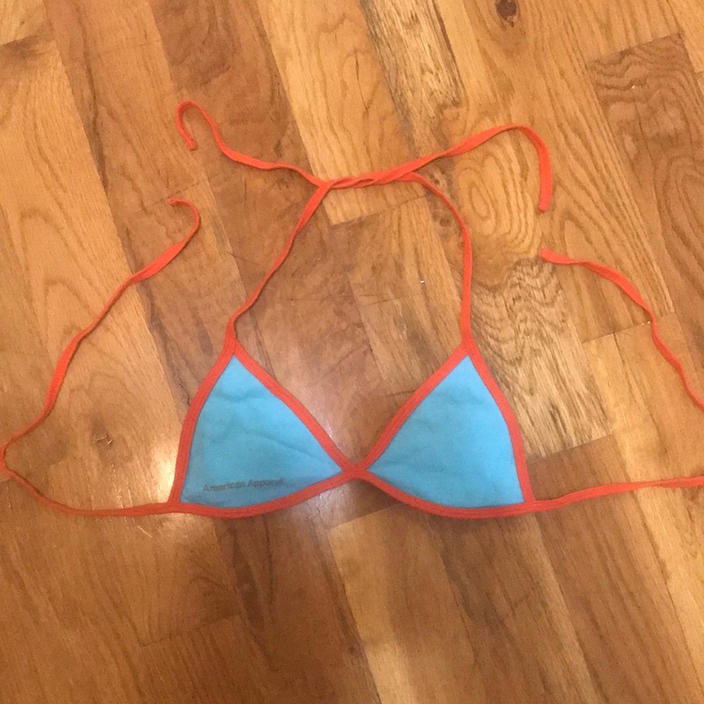 American Apparel Cotton Bikini Top